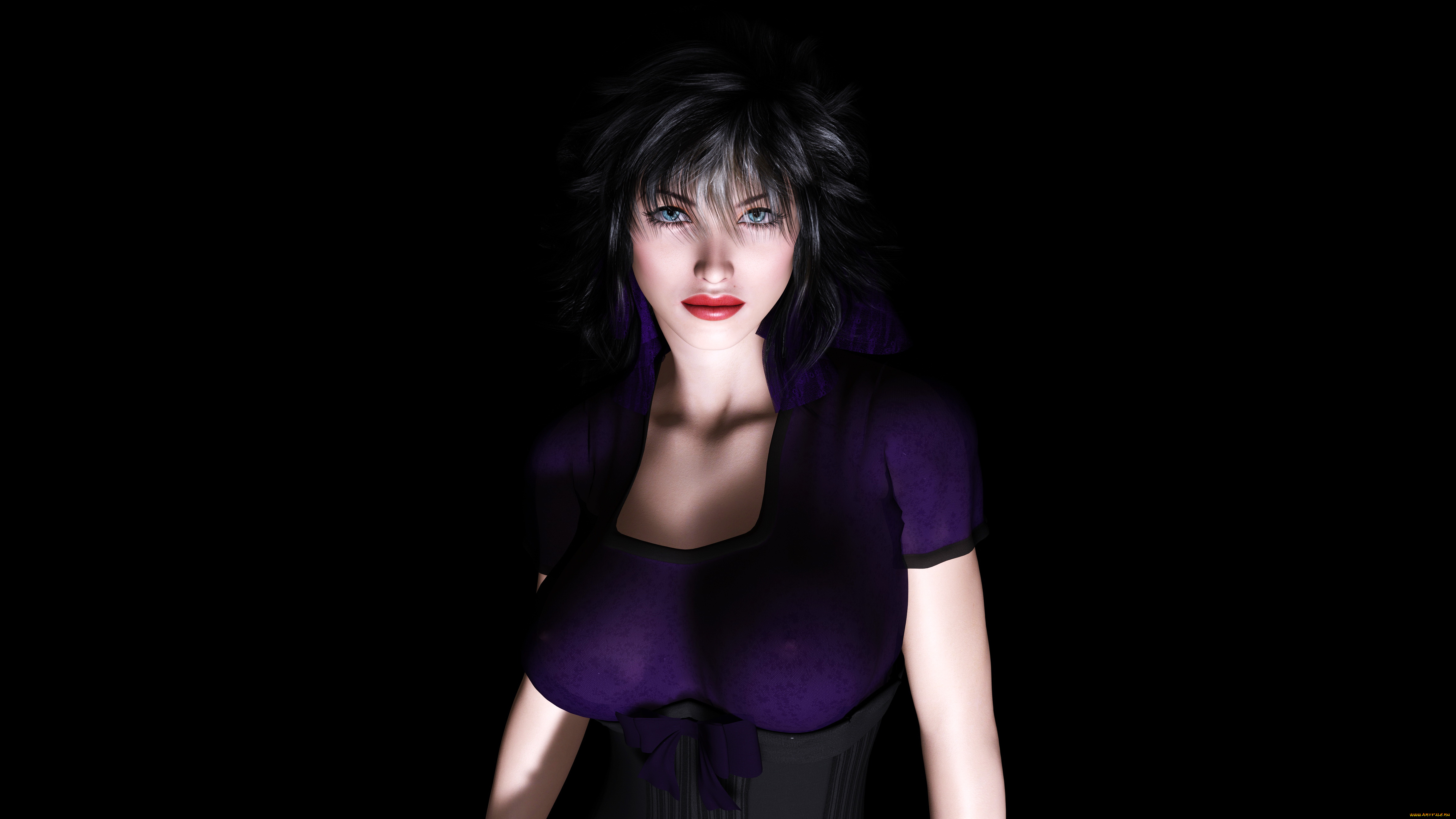 3д, графика, portraits, , портрет, взгляд, девушка, фон