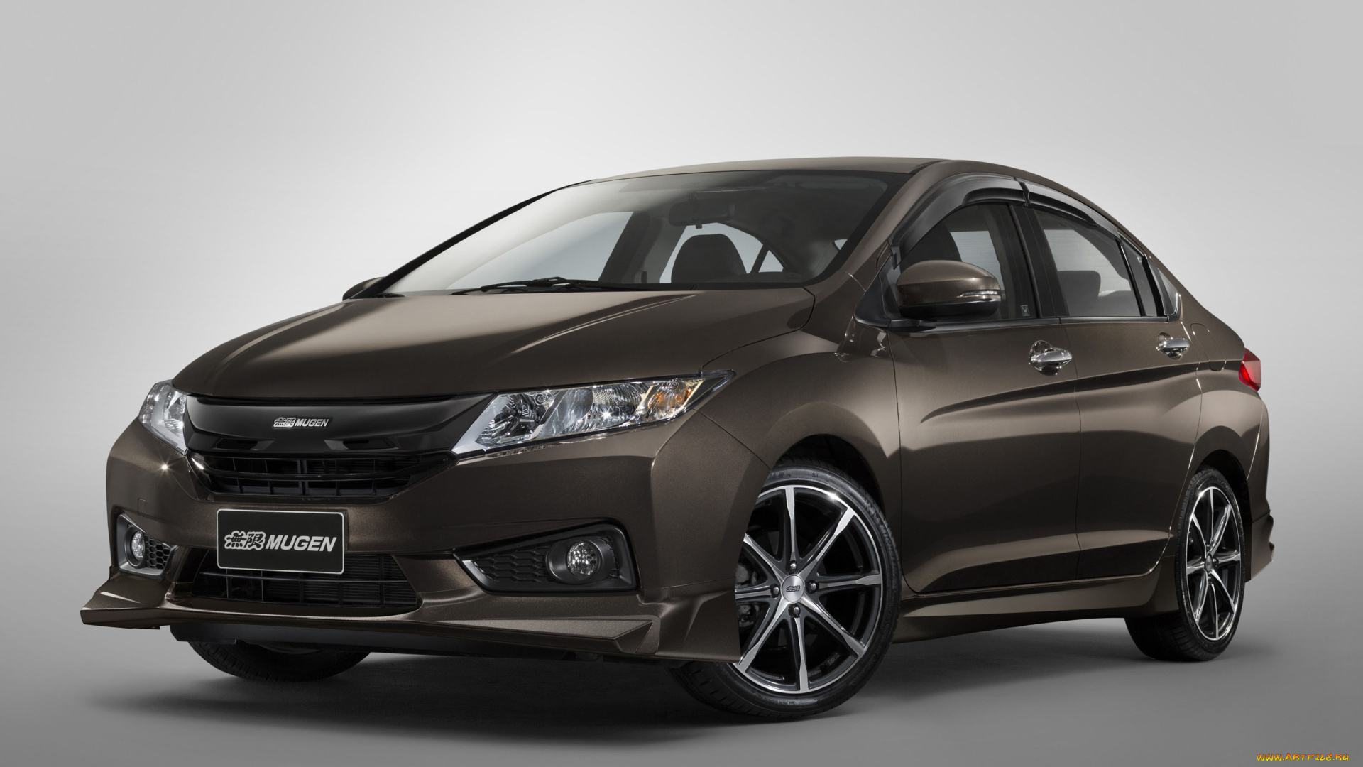 автомобили, honda, mugen, city, 2014г, темный