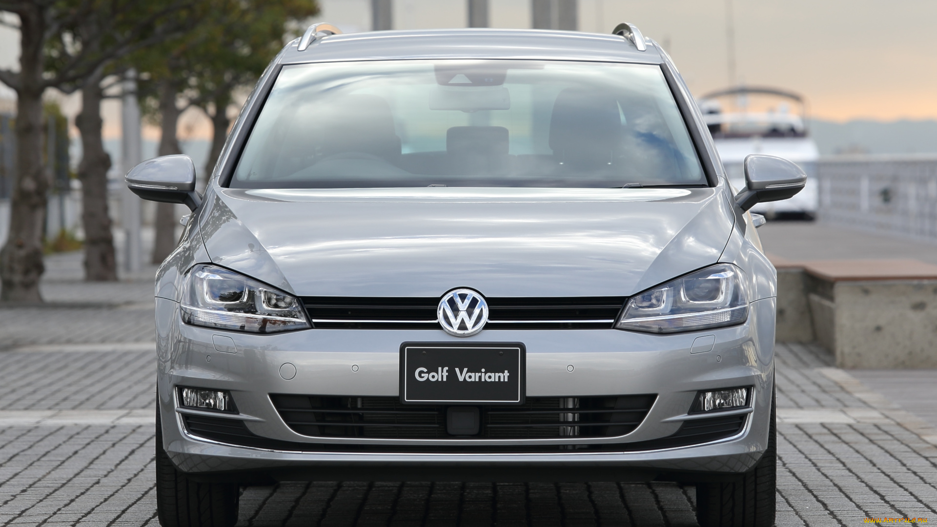 автомобили, volkswagen, golf, tsi, blue, motion, wagon, jp-spec, 2014г, серый