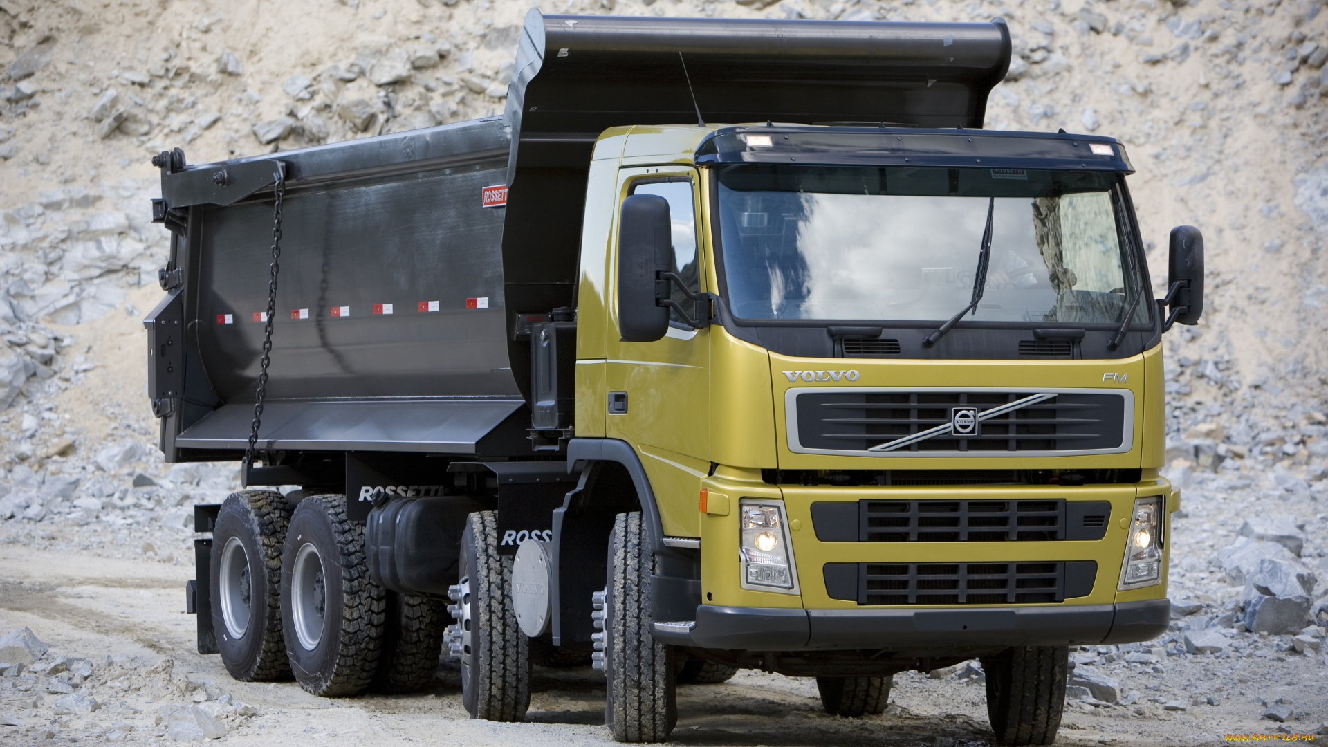 автомобили, volvo, trucks, fm, volvo, tipper, 8x4