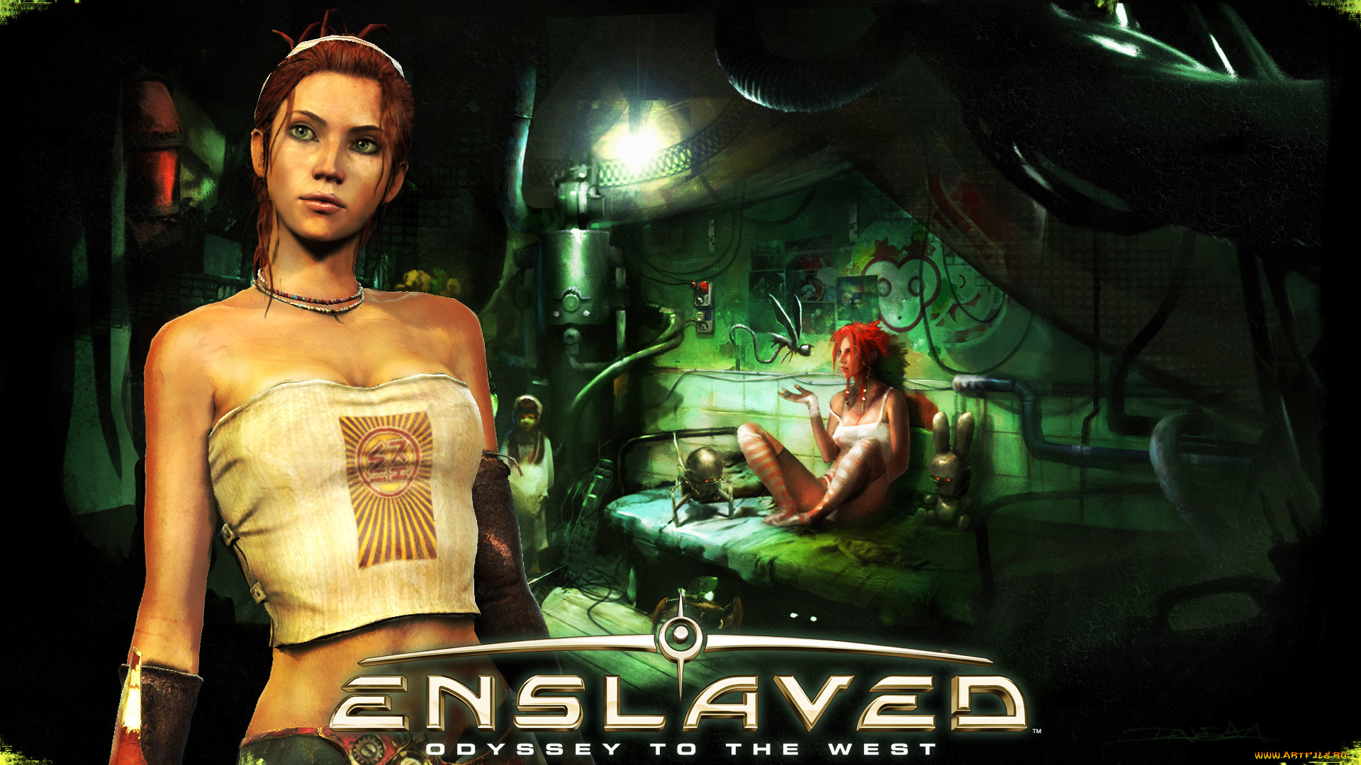 видео, игры, enslaved, , odyssey, to, the, west, приключения, экшен, адвенчура, to, the, west, odyssey