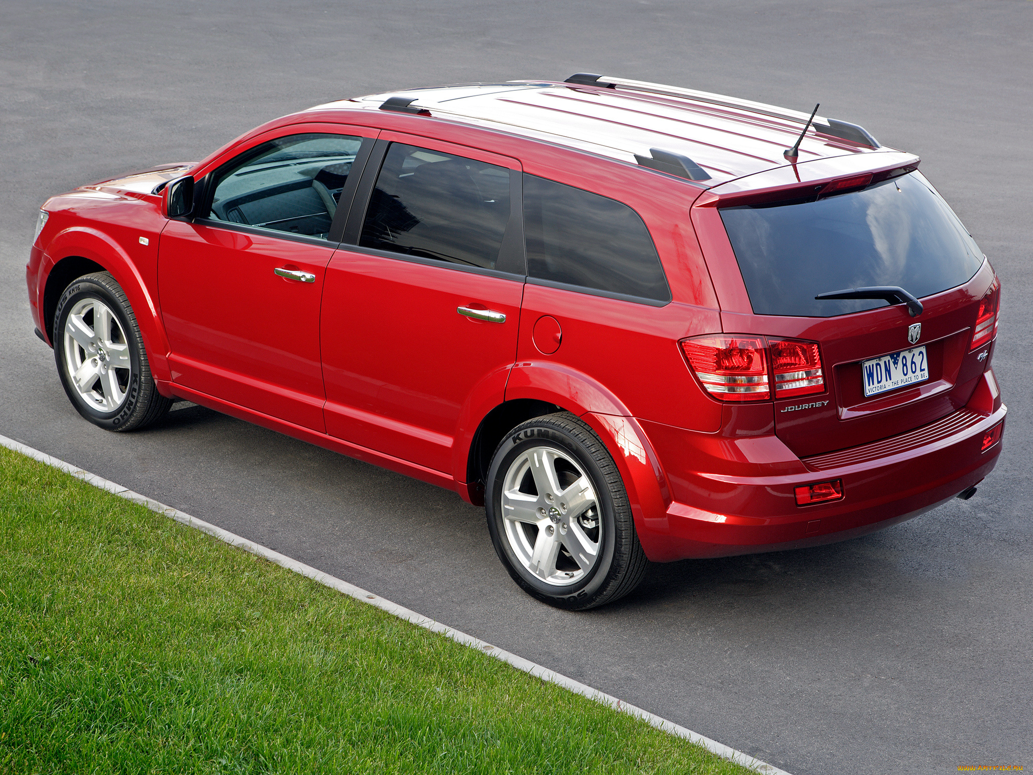автомобили, dodge, rt, au-spec, красный, journey, jc
