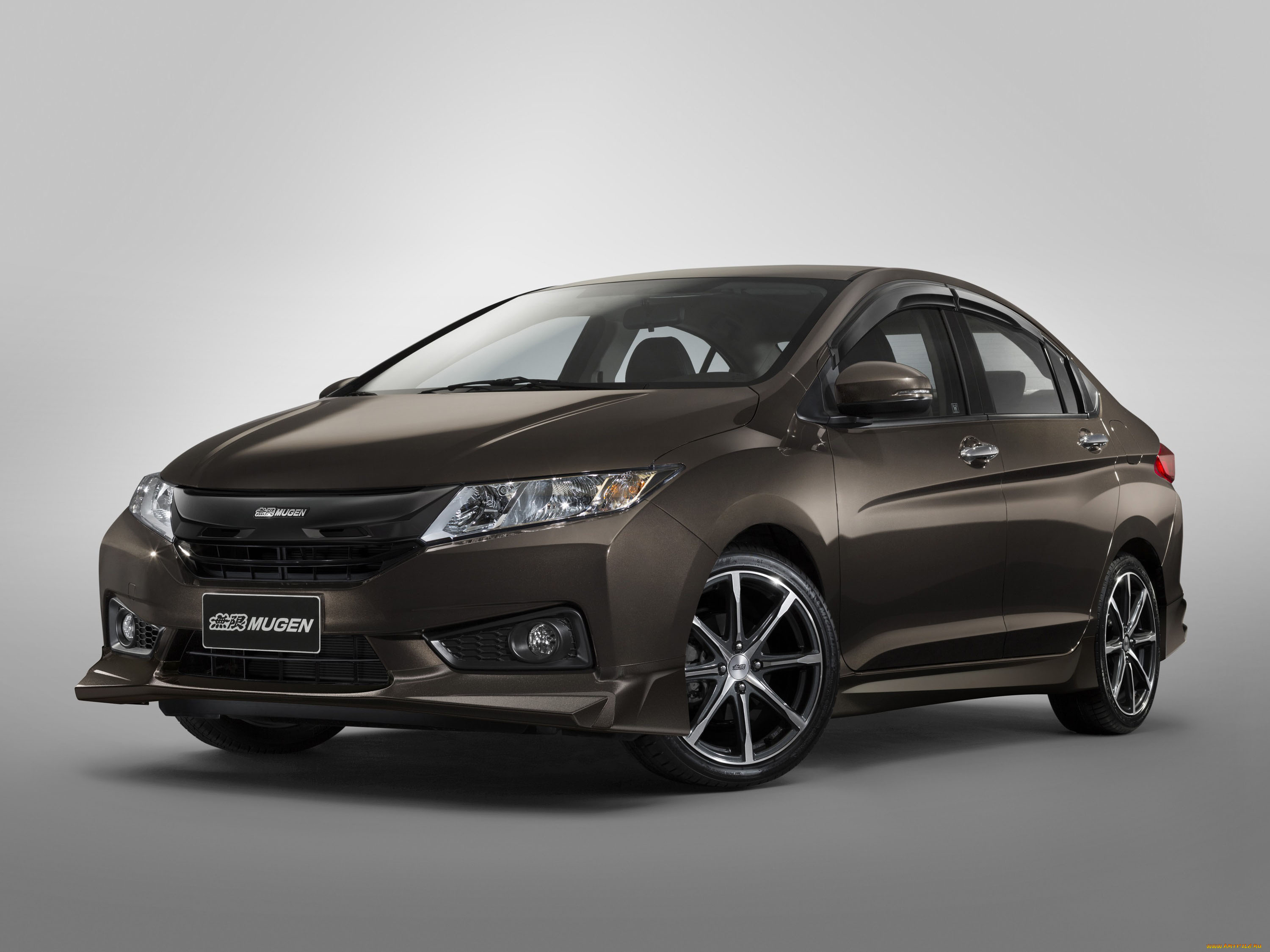 автомобили, honda, mugen, city, 2014г, темный