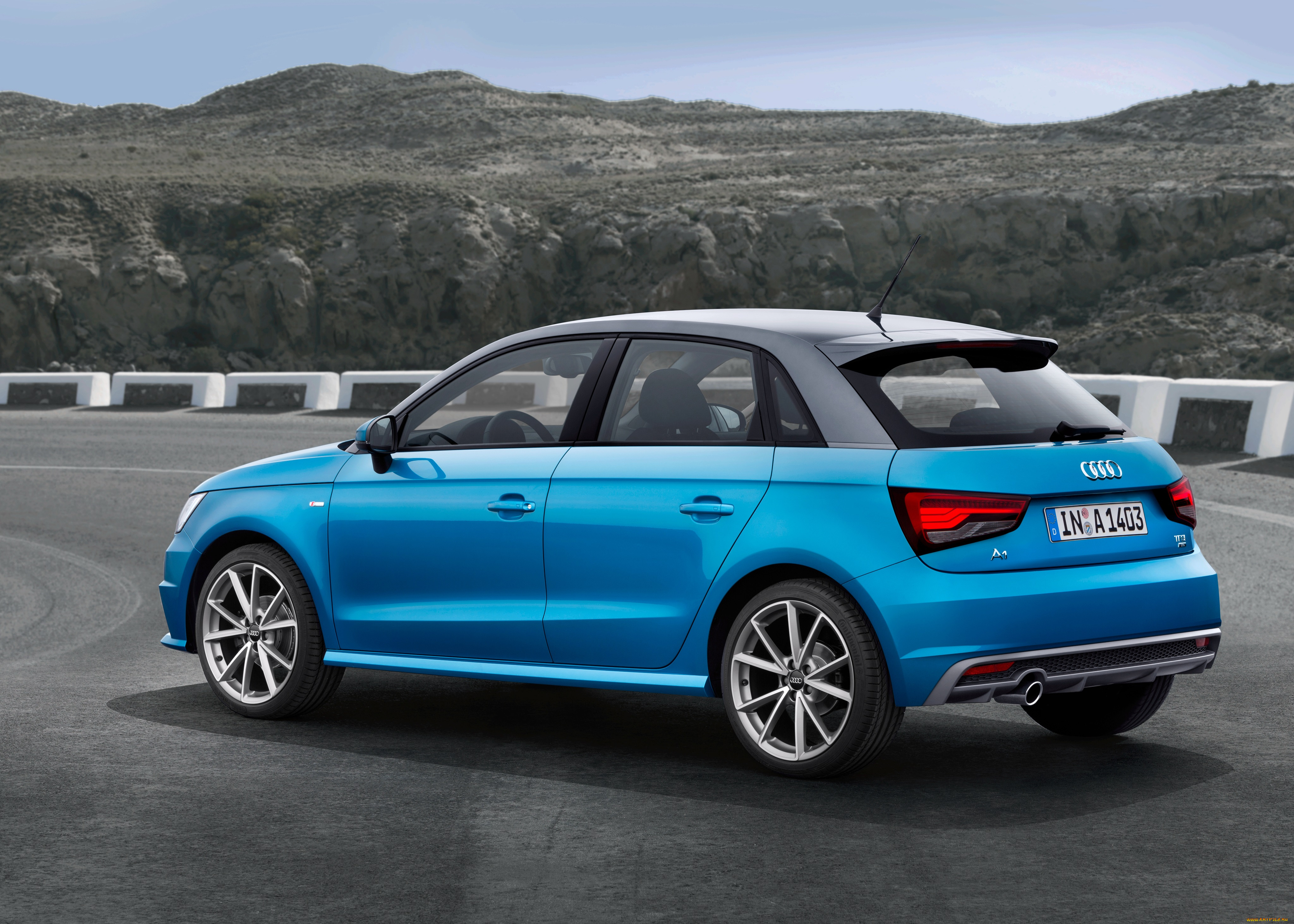 автомобили, audi, синий, sportback, a1, tdi, s, line, 2014г, 8x