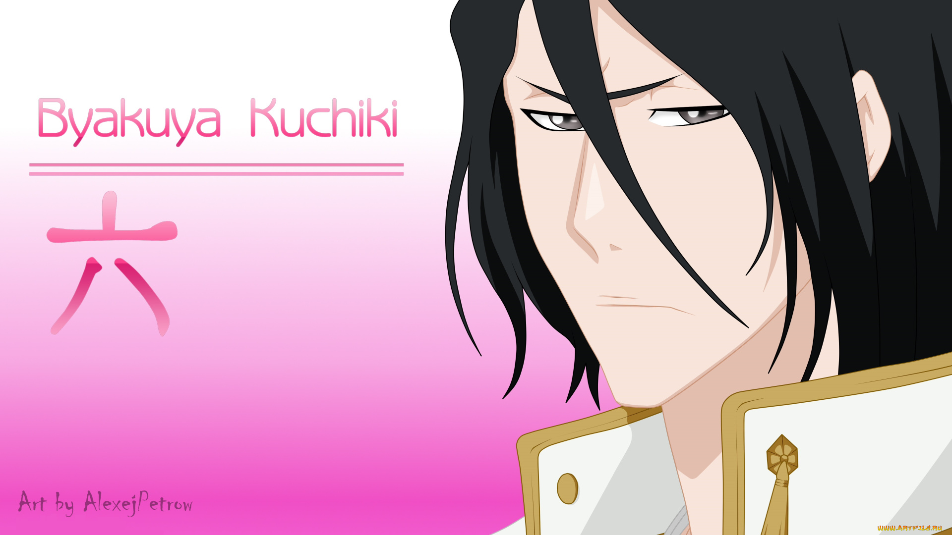 аниме, bleach, взгляд, парень, фон