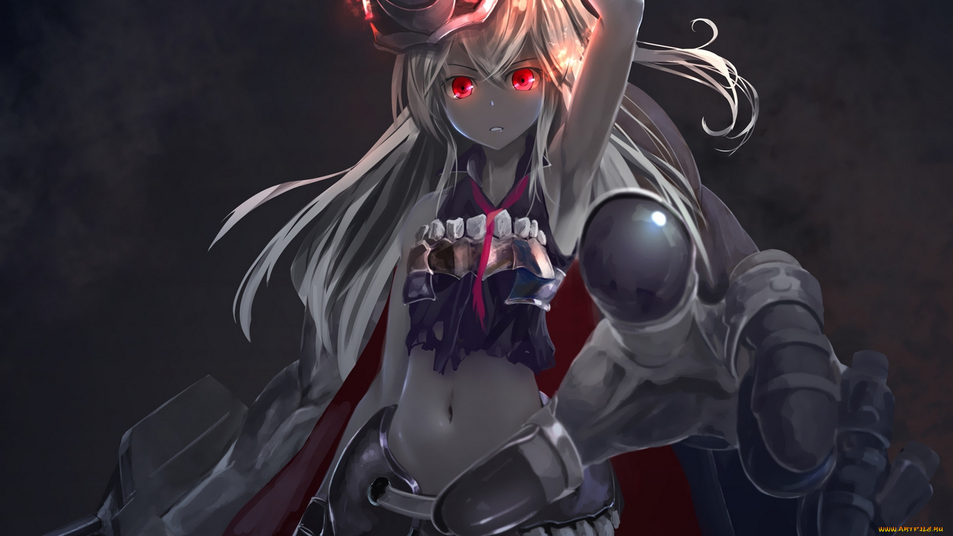 аниме, kantai, collection, оружие, девушка, kantai, collection, astral, reverie, kouji, арт, destroyer, water, oni, магия