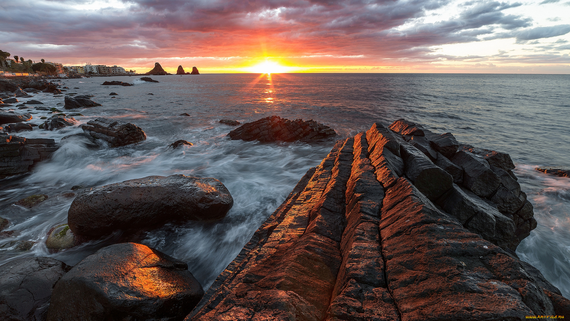 природа, восходы, закаты, рассвет