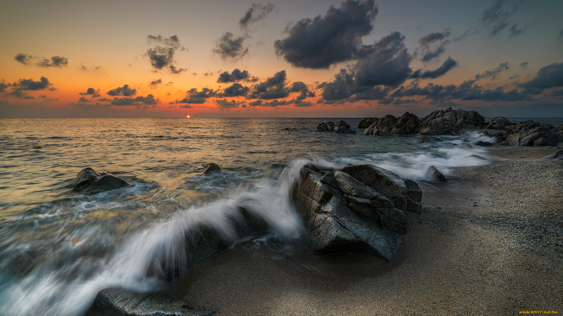 природа, восходы, закаты, рассвет