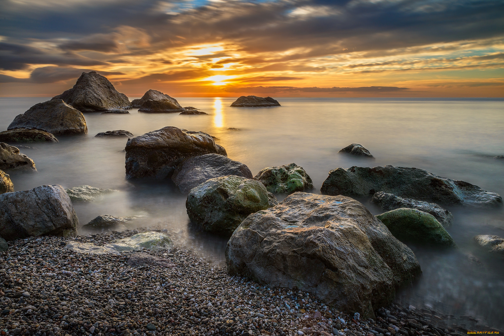 природа, восходы, закаты, рассвет