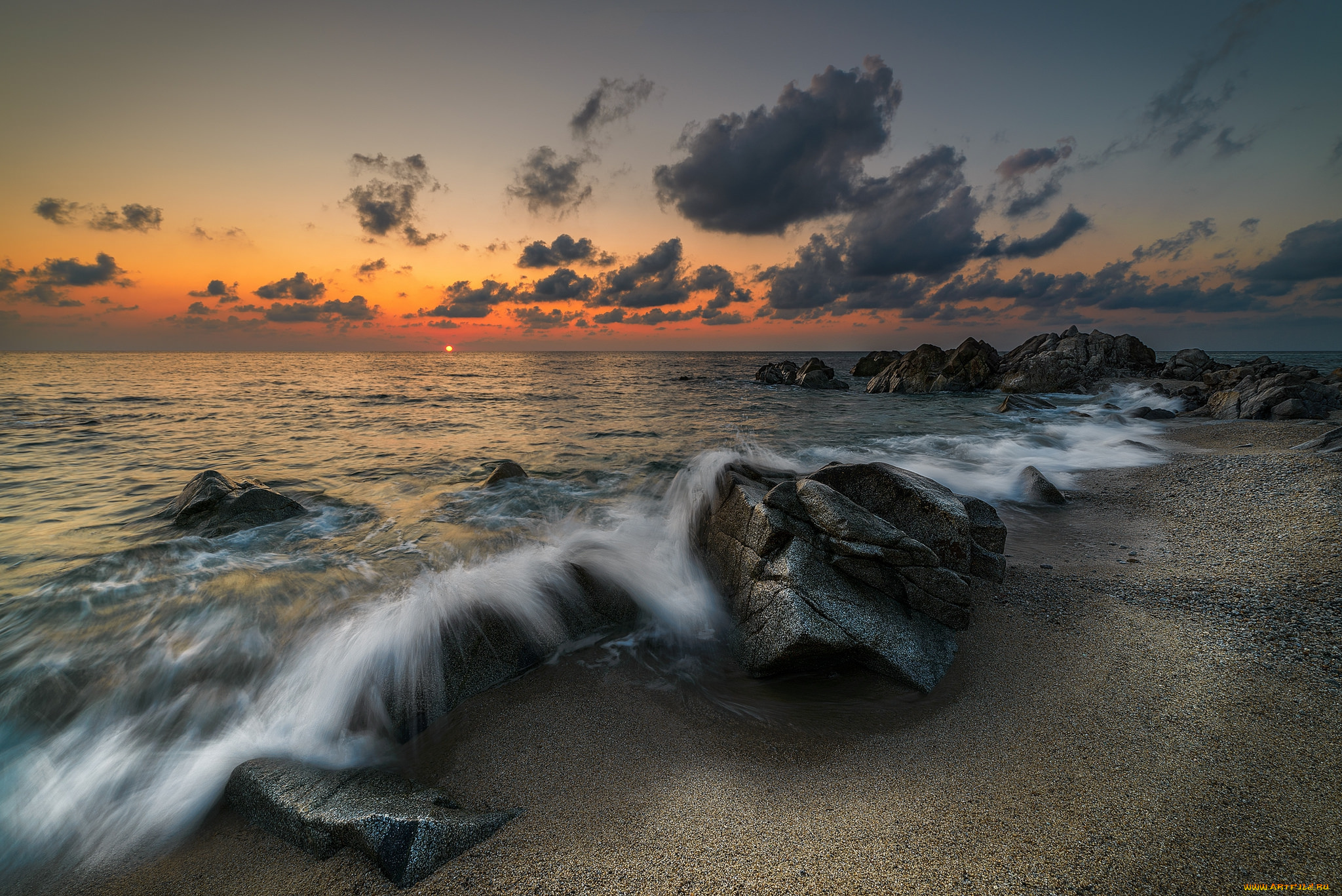 природа, восходы, закаты, рассвет