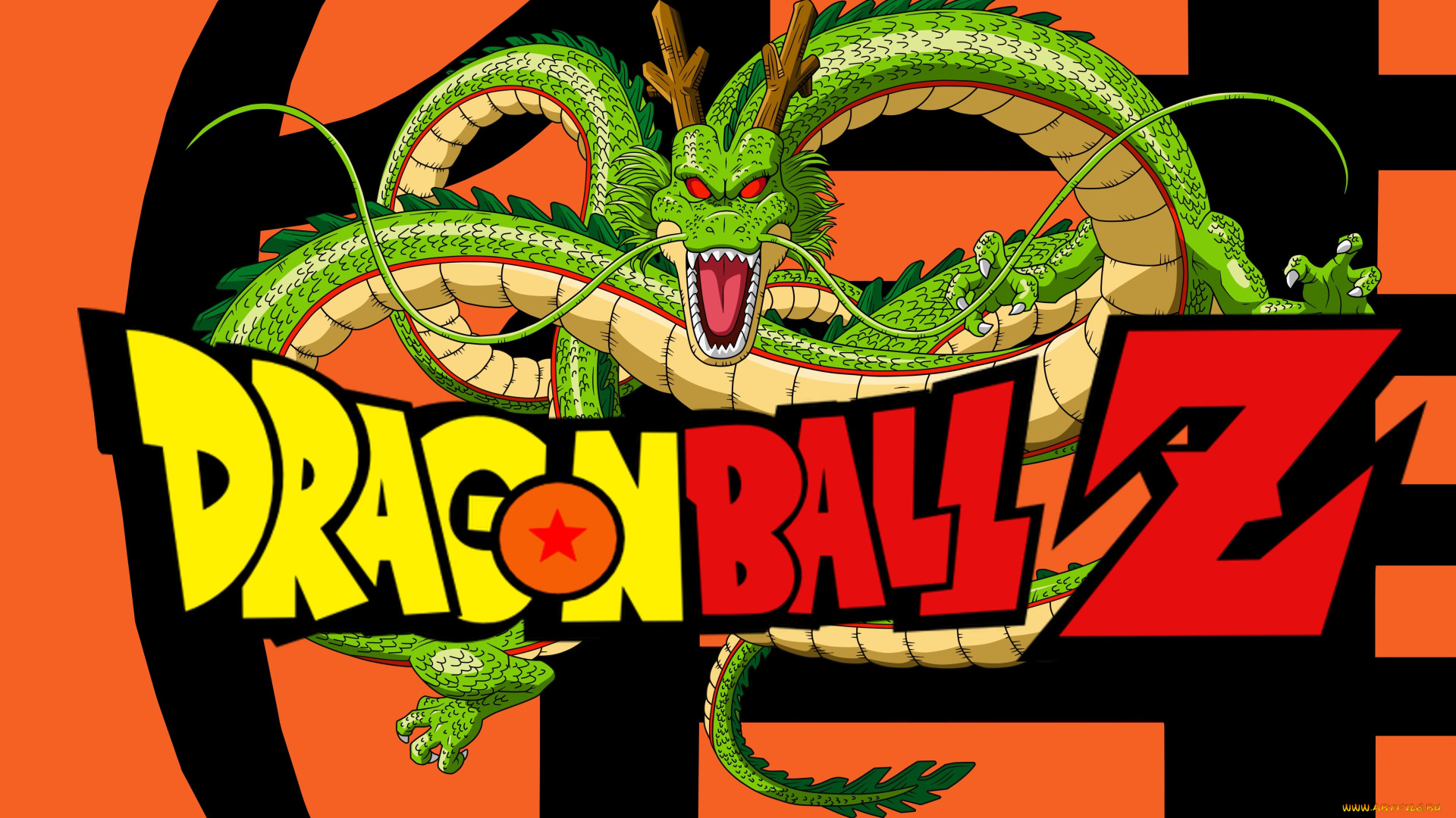 аниме, dragon, ball, дракон, фон
