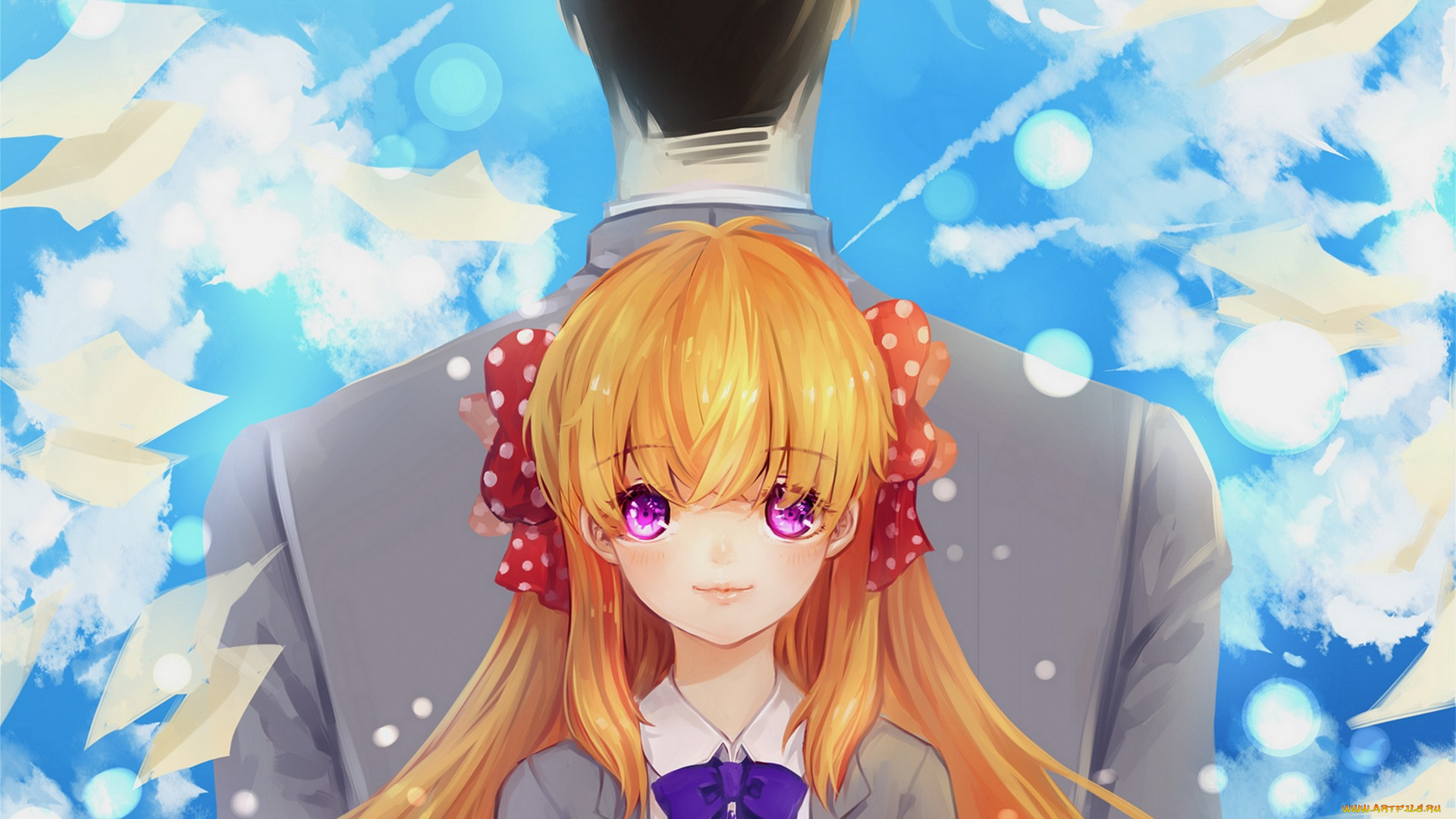 аниме, gekkan, shoujo, nozaki-kun, нозаки, сакура