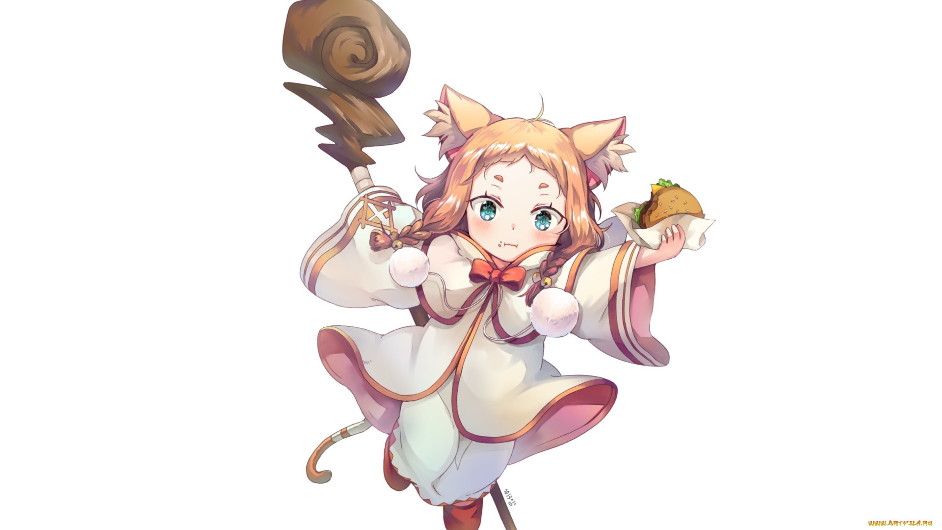 аниме, re, , zero, kara, hajimeru, isekai, seikatsu, mimi, pearlbaton