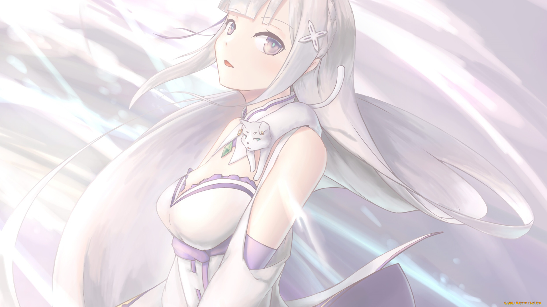 аниме, re, , zero, kara, hajimeru, isekai, seikatsu, emilia