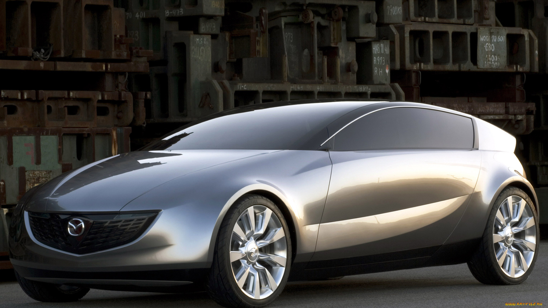 mazda, senku, concept, 2005, автомобили, mazda, 2005, concept, senku
