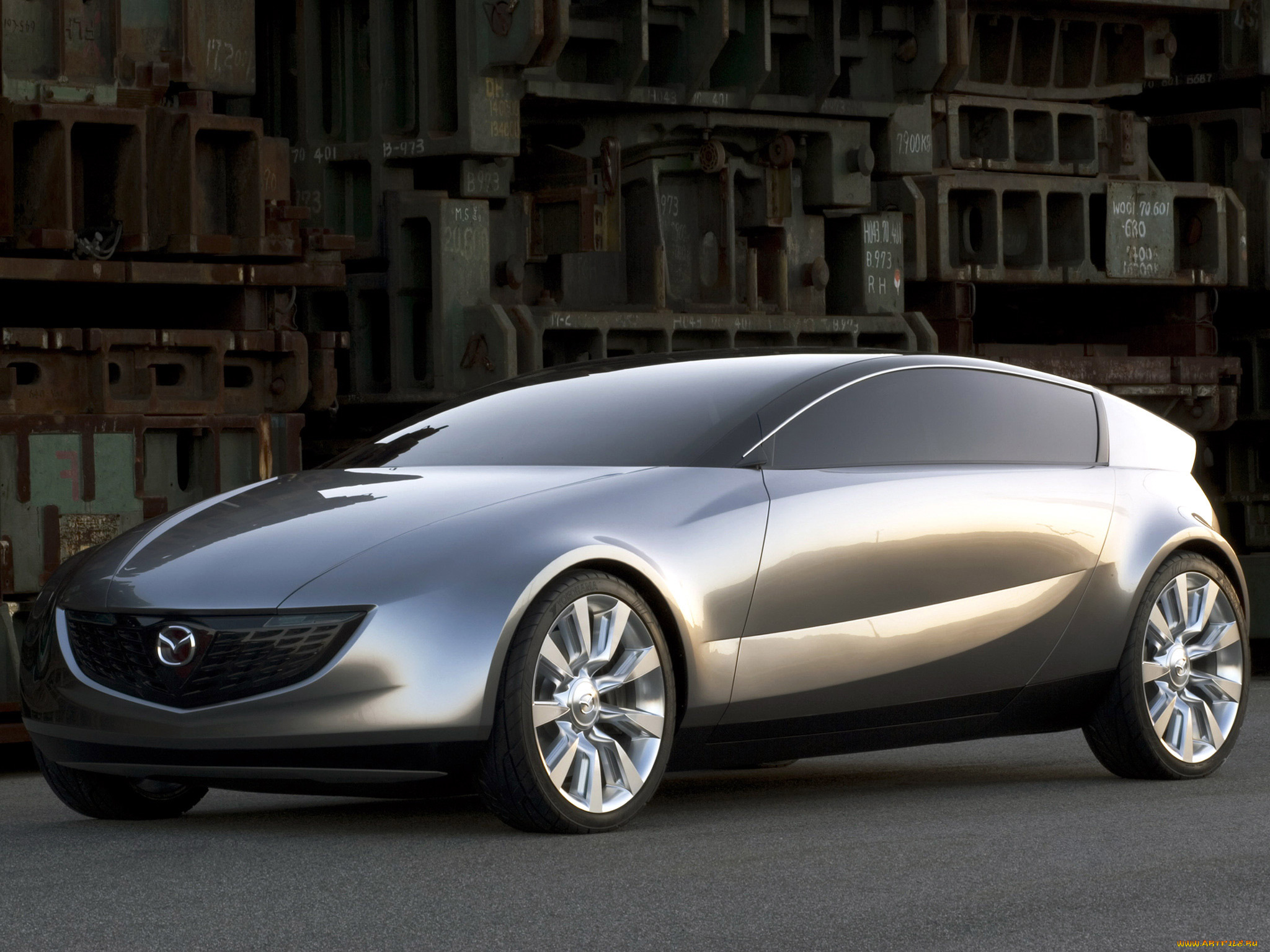 mazda, senku, concept, 2005, автомобили, mazda, 2005, concept, senku