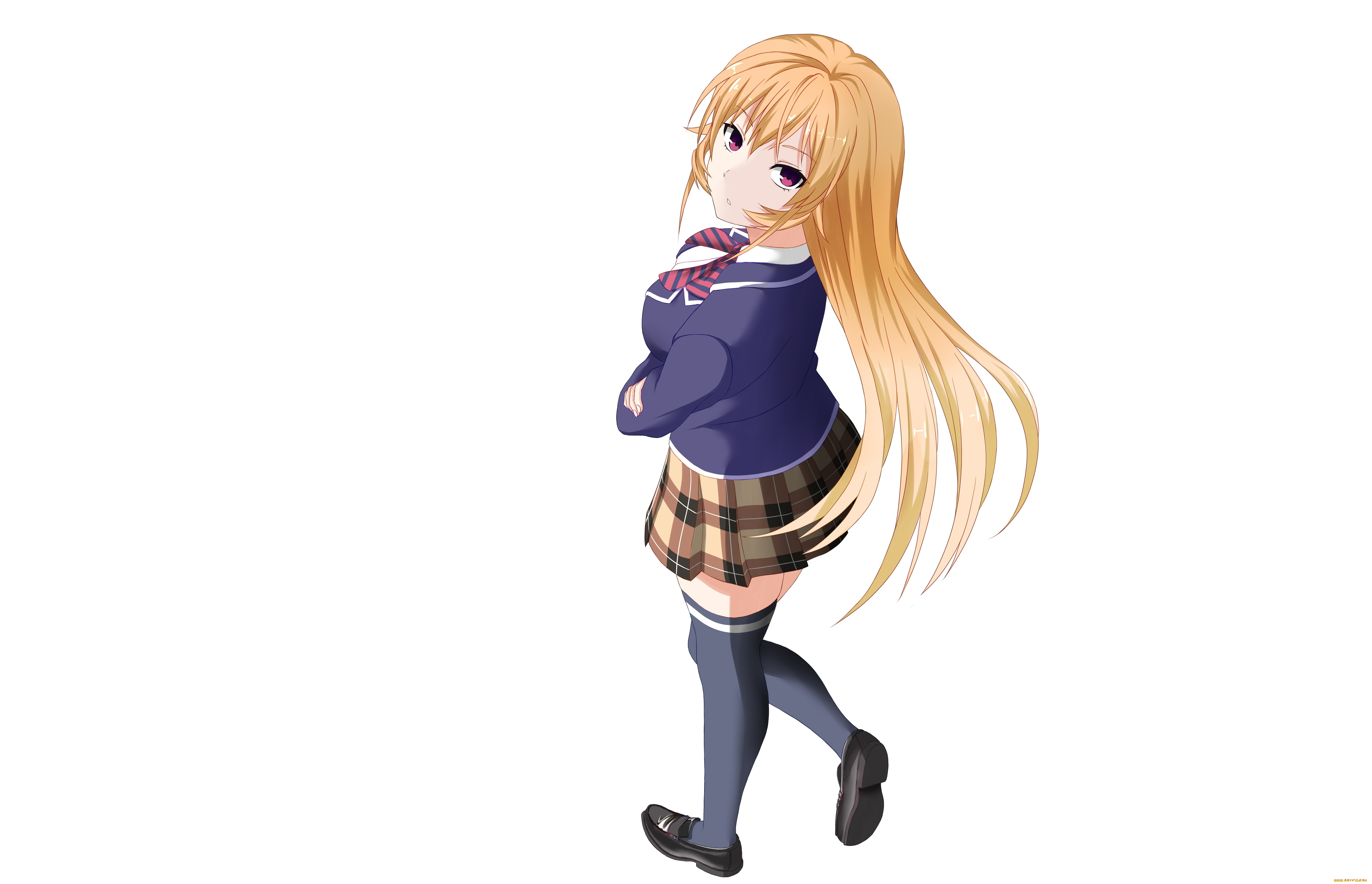 аниме, shokugeki, no, soma, nakiri, erina