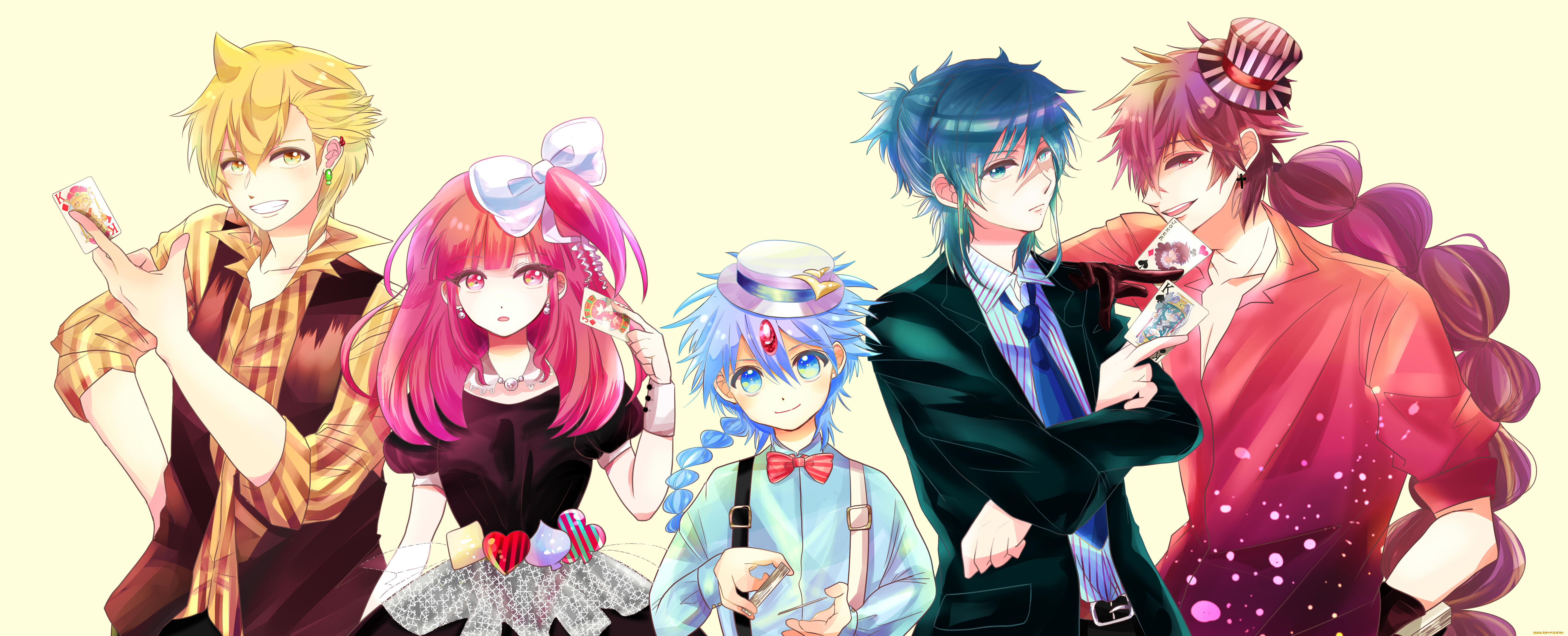 аниме, magi, the, labyrinth, of, magic, персонажи