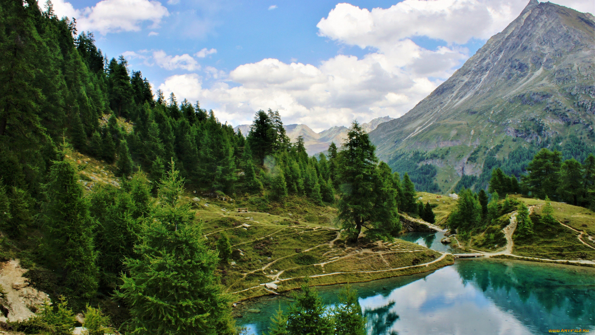 природа, реки, озера, простор