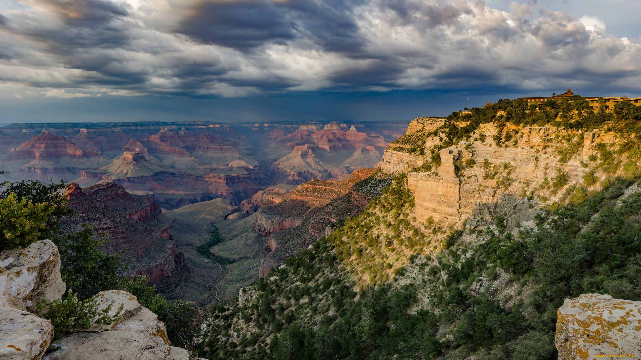 природа, горы, простор