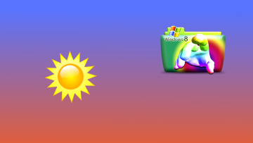 обоя компьютеры, windows 8, фон, логотип