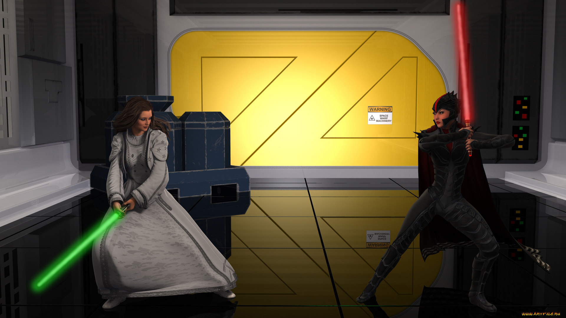 3д, графика, фантазия, , fantasy, фон, взгляд, девушка