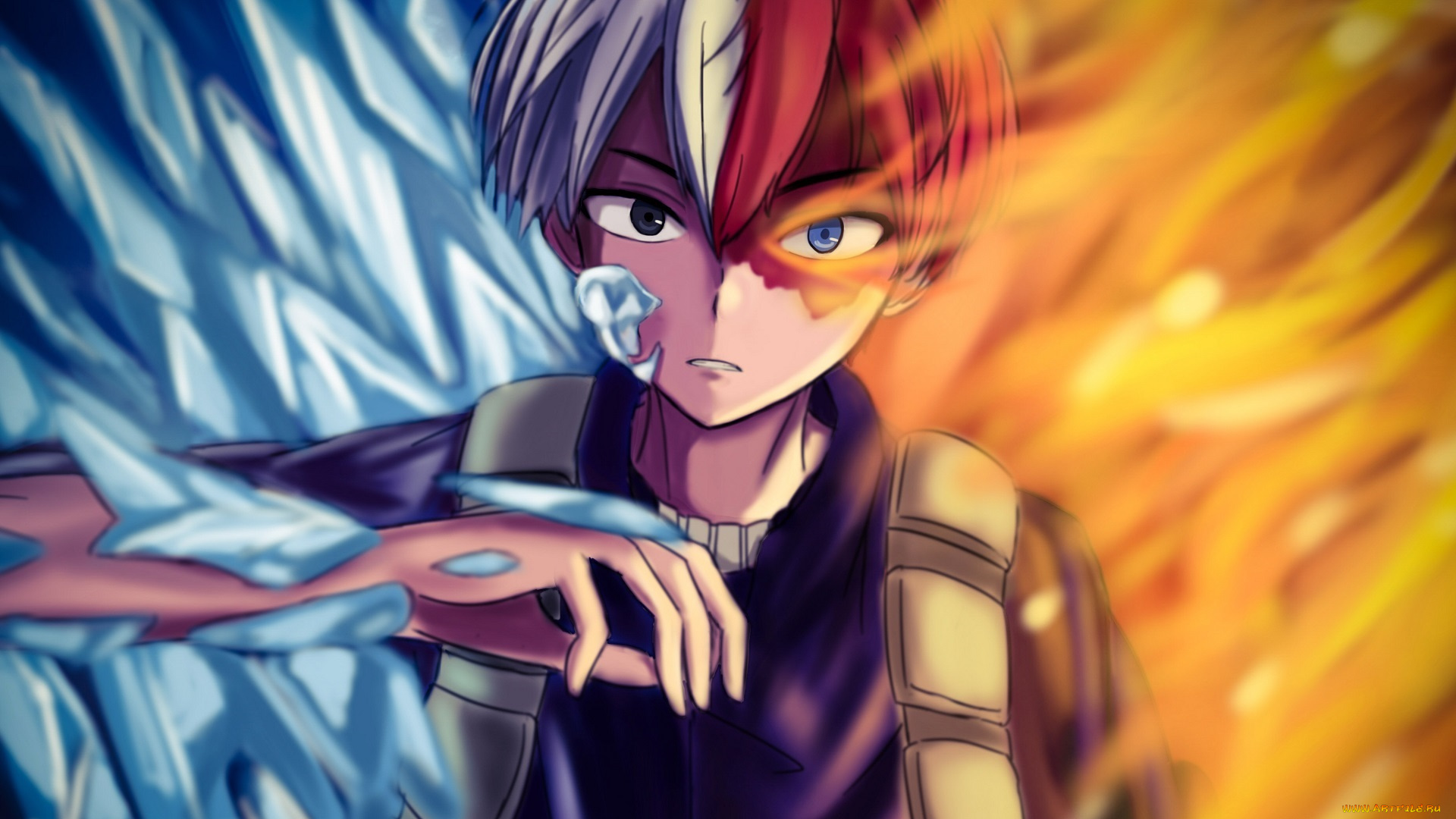 аниме, boku, no, hero, academia, моя, геройская, академия