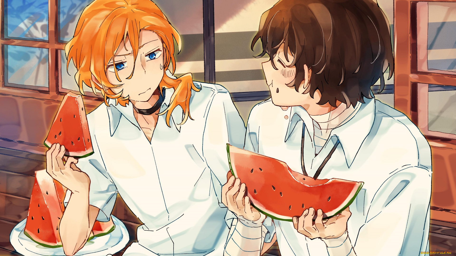 аниме, bungou, stray, dogs, бродячие, псы, литературные, гении