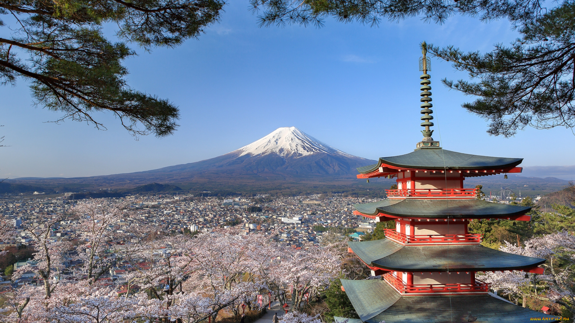 города, -, панорамы, простор