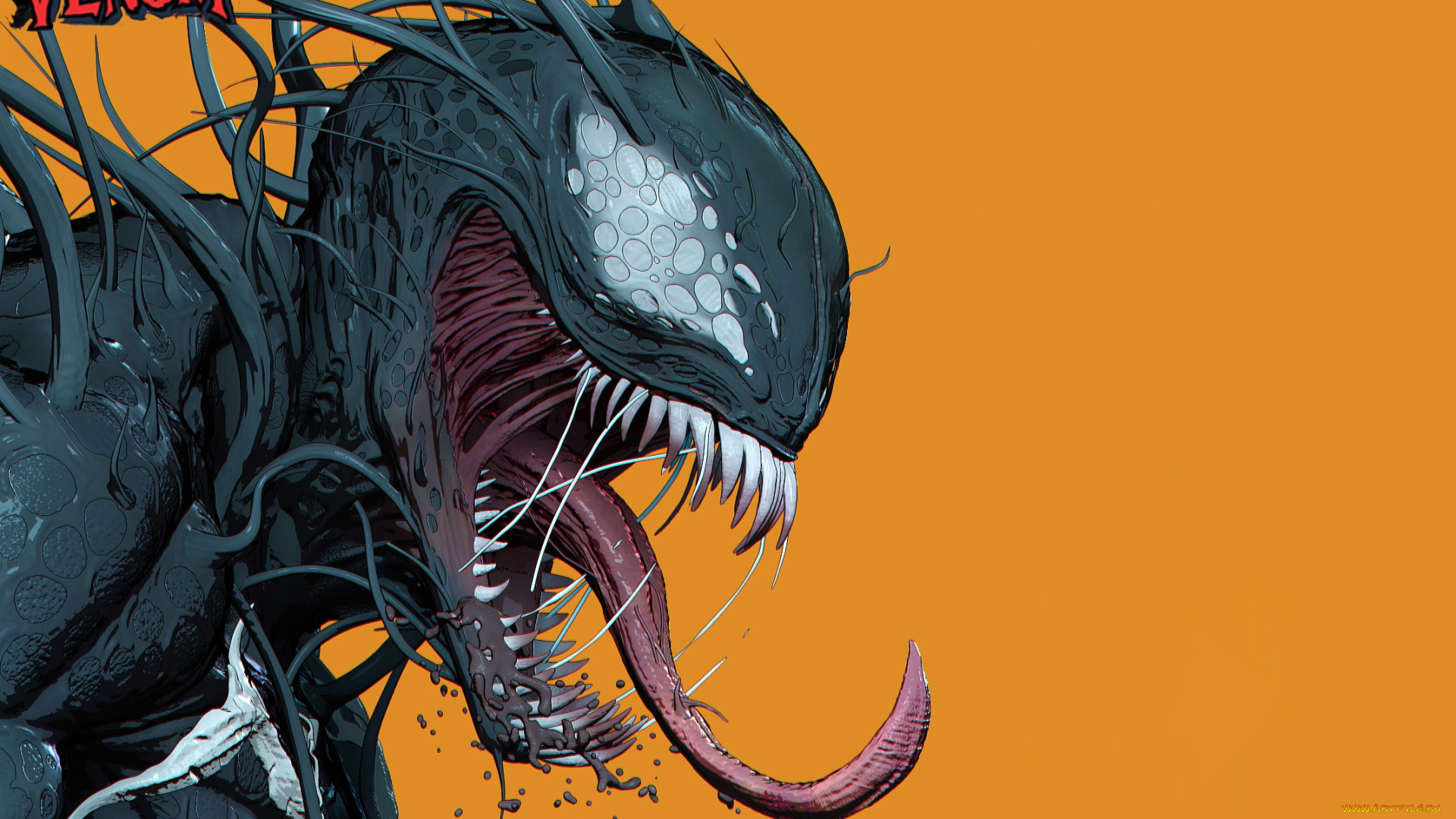 рисованное, комиксы, веном