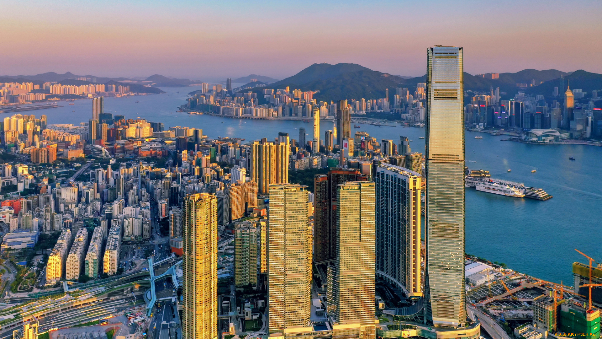 west, kowloon, города, гонконг, , китай, простор