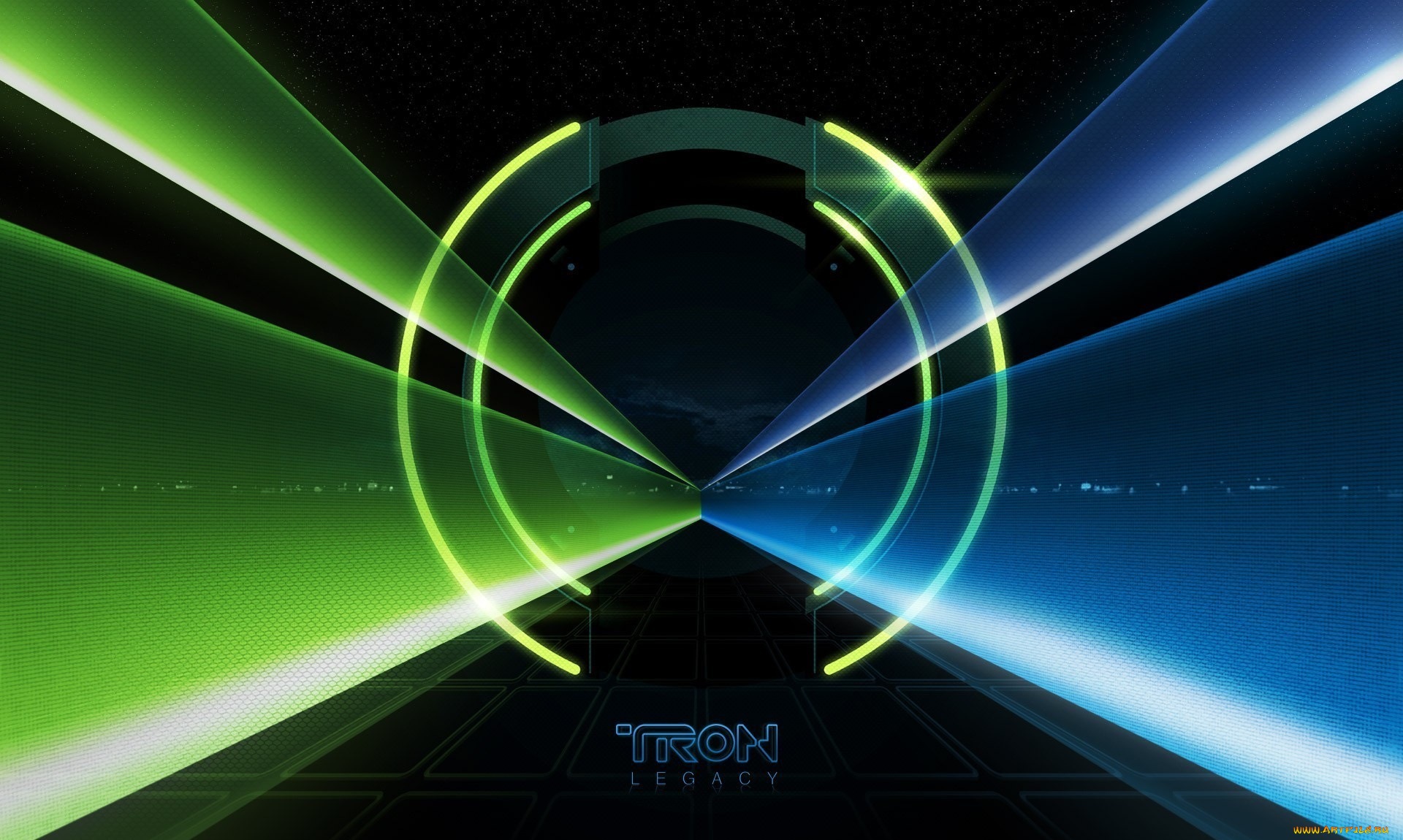 кино, фильмы, tron, legacy, лучи, кольца, наследие