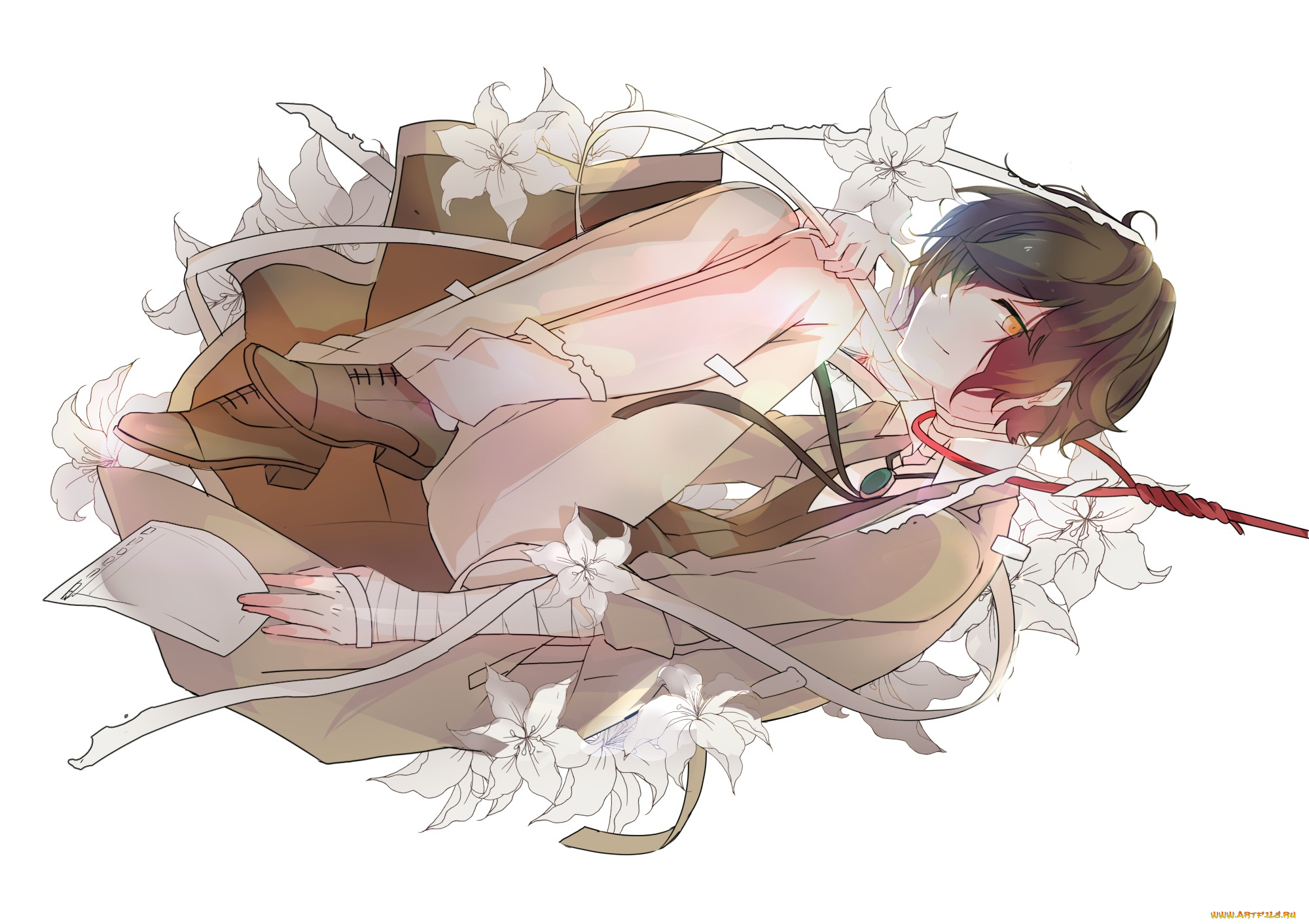 аниме, bungou, stray, dogs, бродячие, псы, литературные, гении