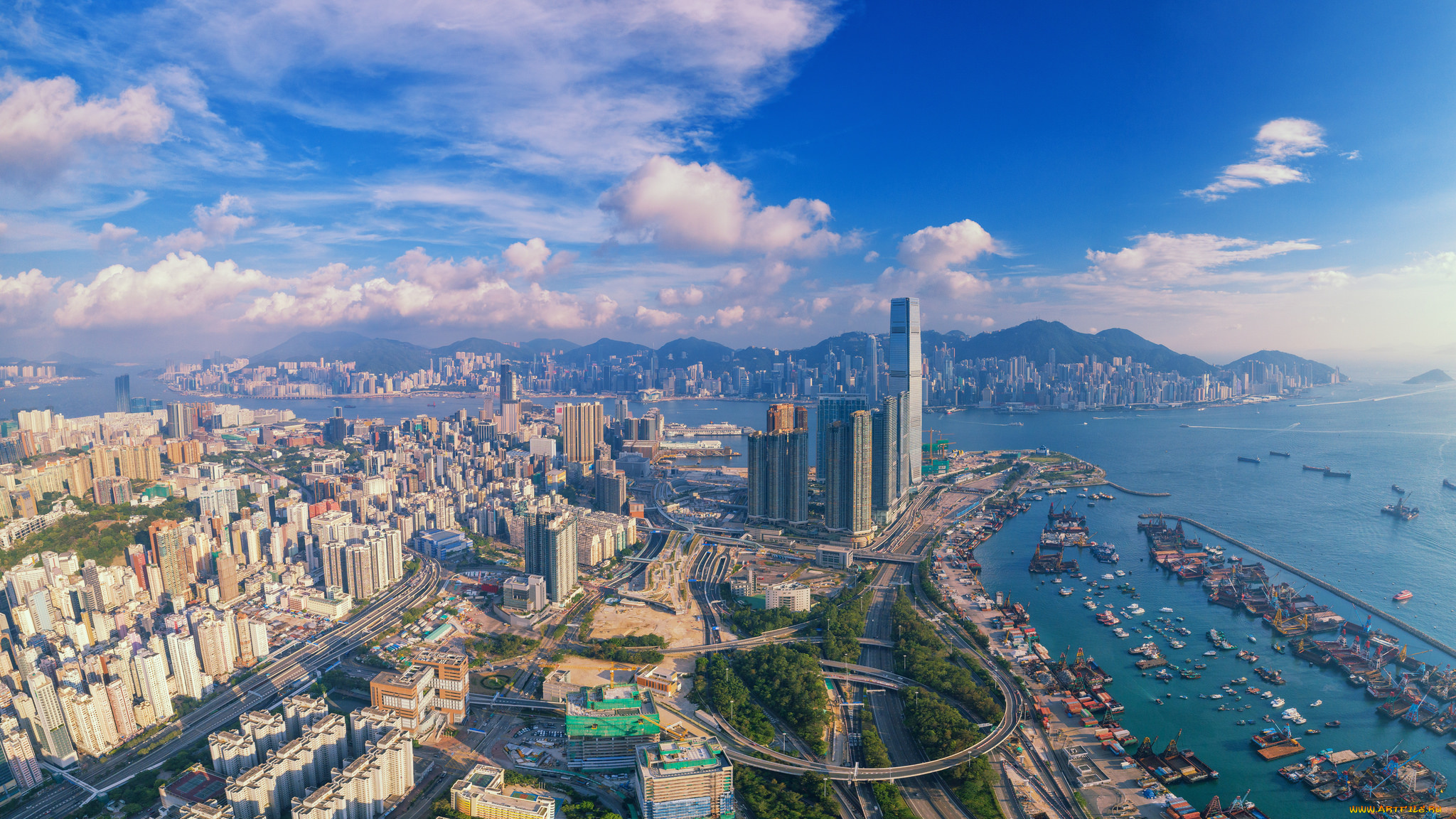 west, kowloon, города, гонконг, , китай, простор