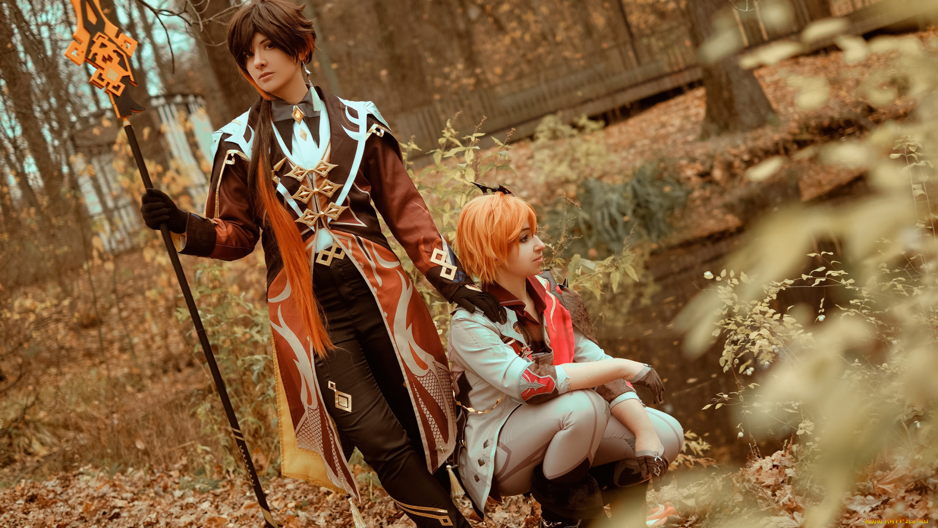 девушки, -, креатив, , косплей, дэмиэн, дейтра, anri, fortescue, костюмы, образы