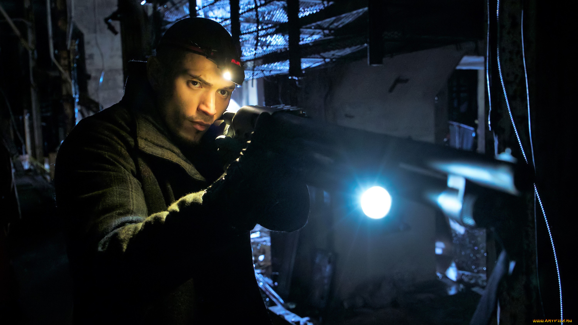 кино, фильмы, the, strain, мужчина, оружие