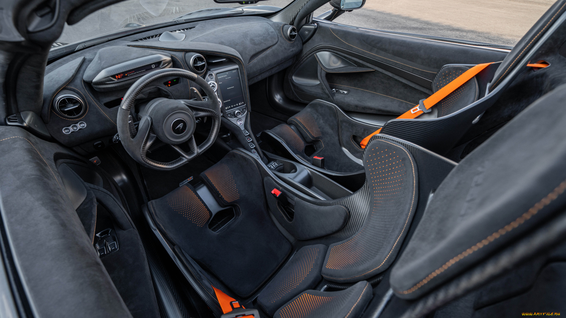 автомобили, интерьеры, mclaren