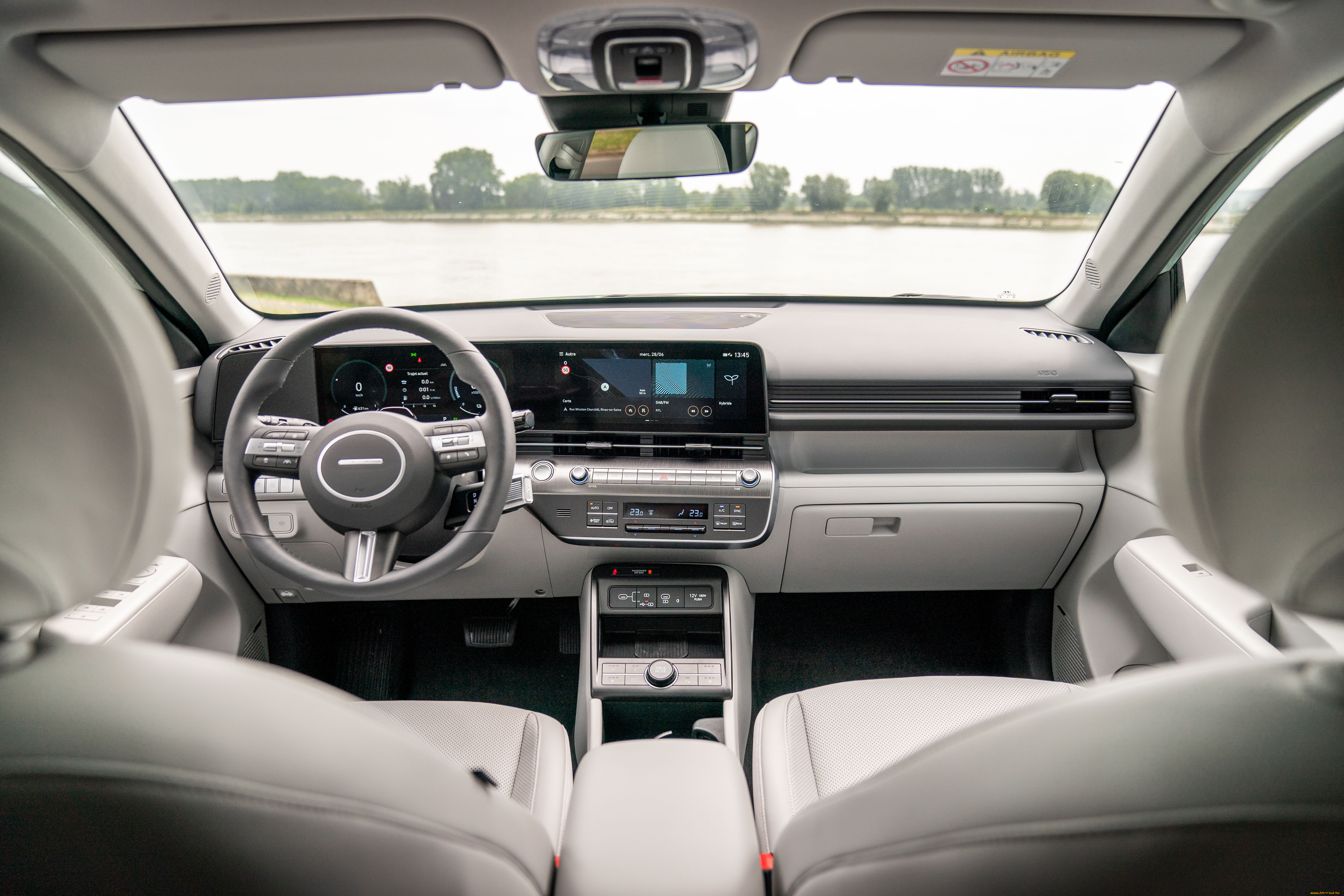 автомобили, спидометры, торпедо, hyundai, kona