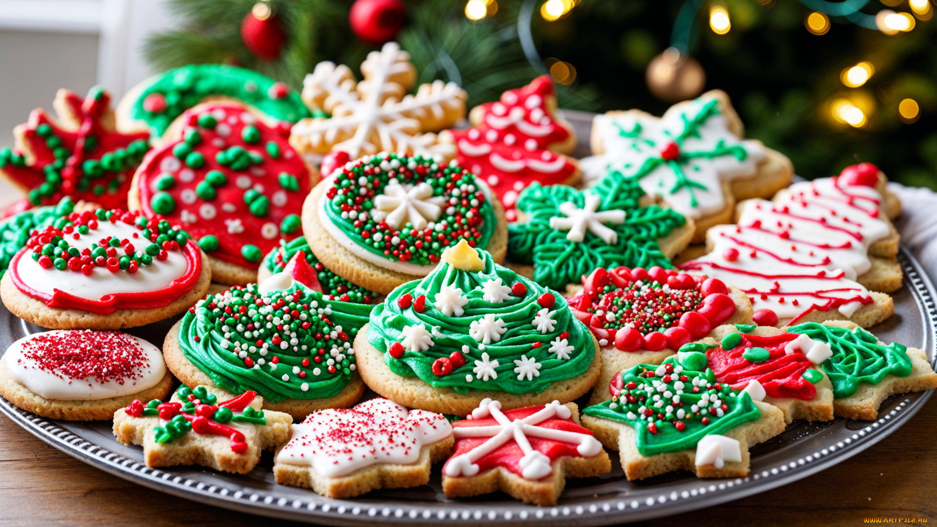 3д, графика, праздники, , holidays, рождественское, печенье