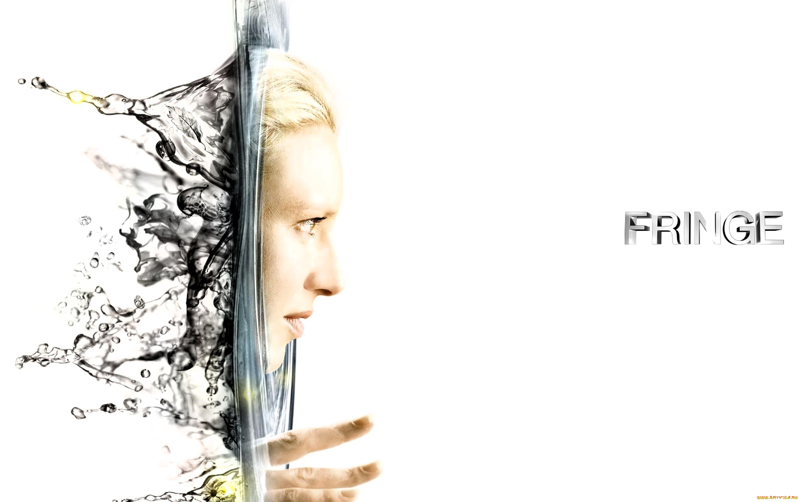 кино, фильмы, fringe, , сериал, девушка, рука, портал, брызги