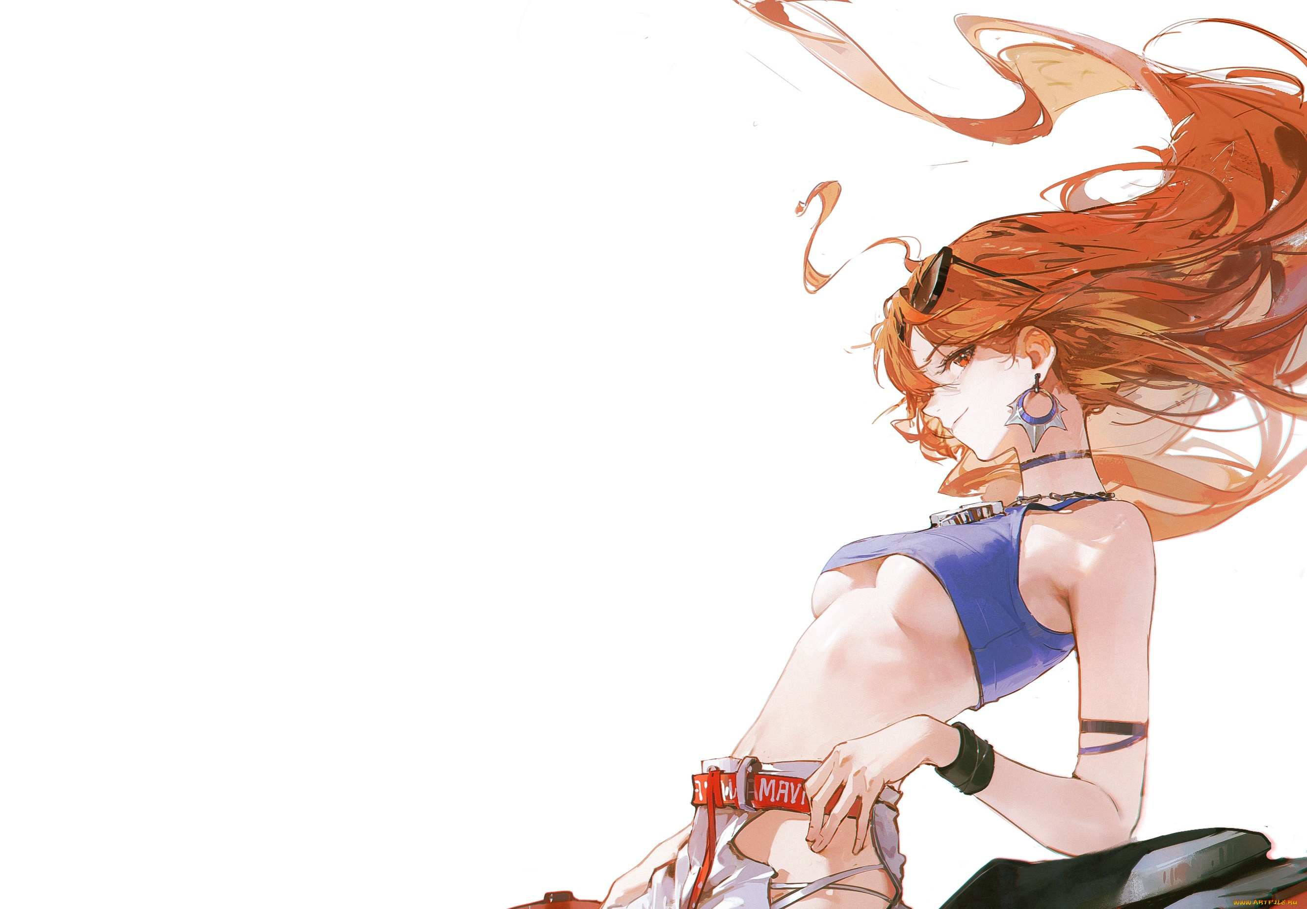 аниме, genshin, impact, девушка