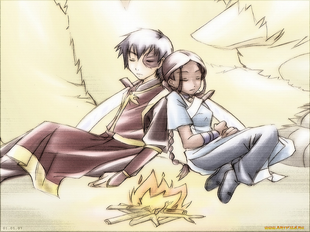 аниме, avatar, the, last, airbender