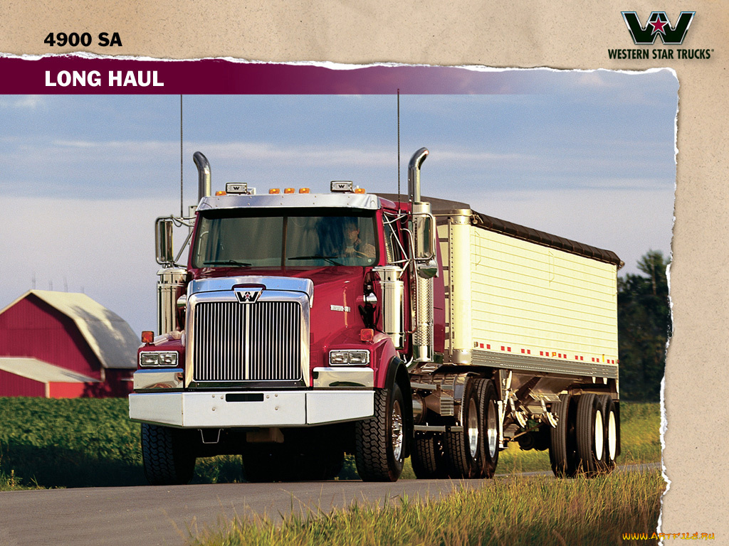 автомобили, western, star