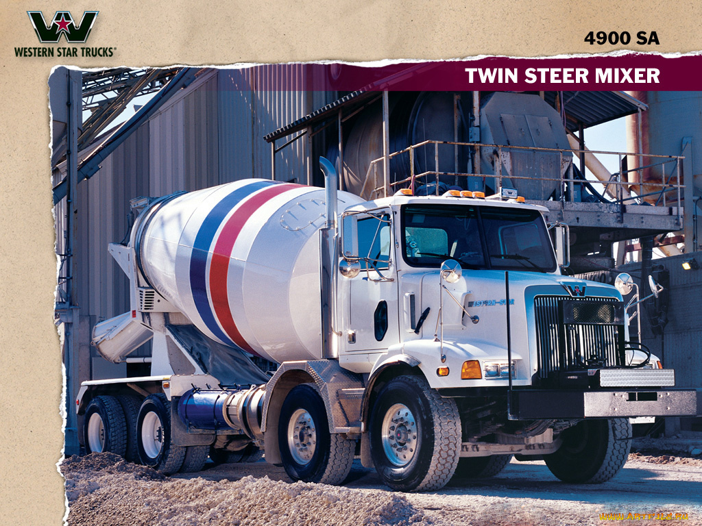 автомобили, western, star