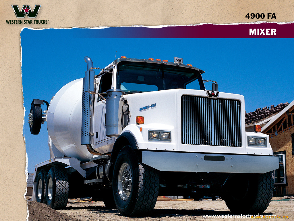 автомобили, western, star