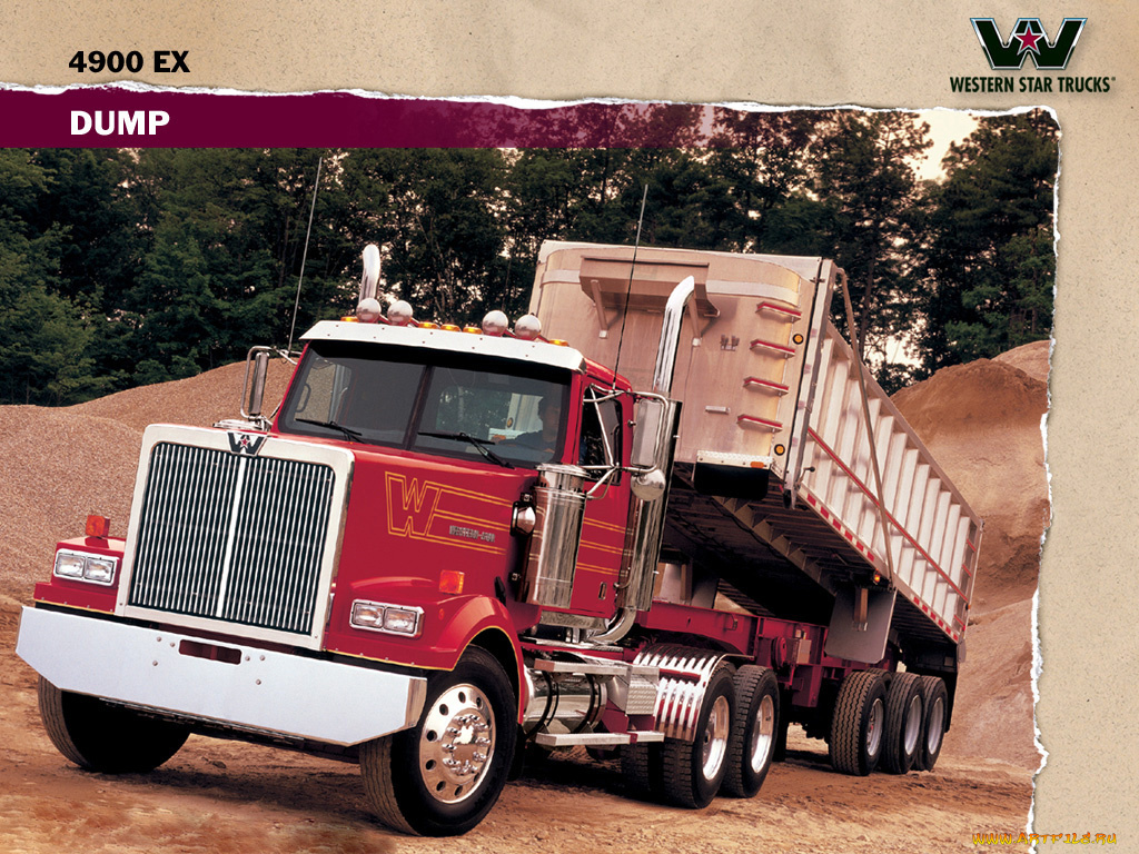 автомобили, western, star