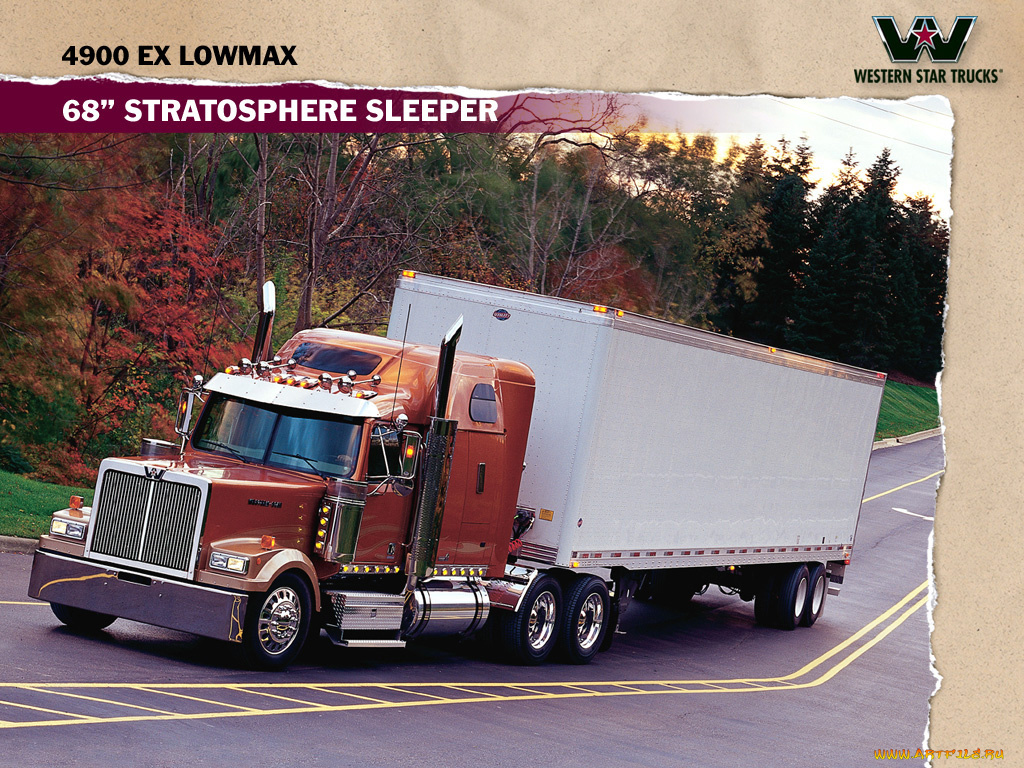 автомобили, western, star