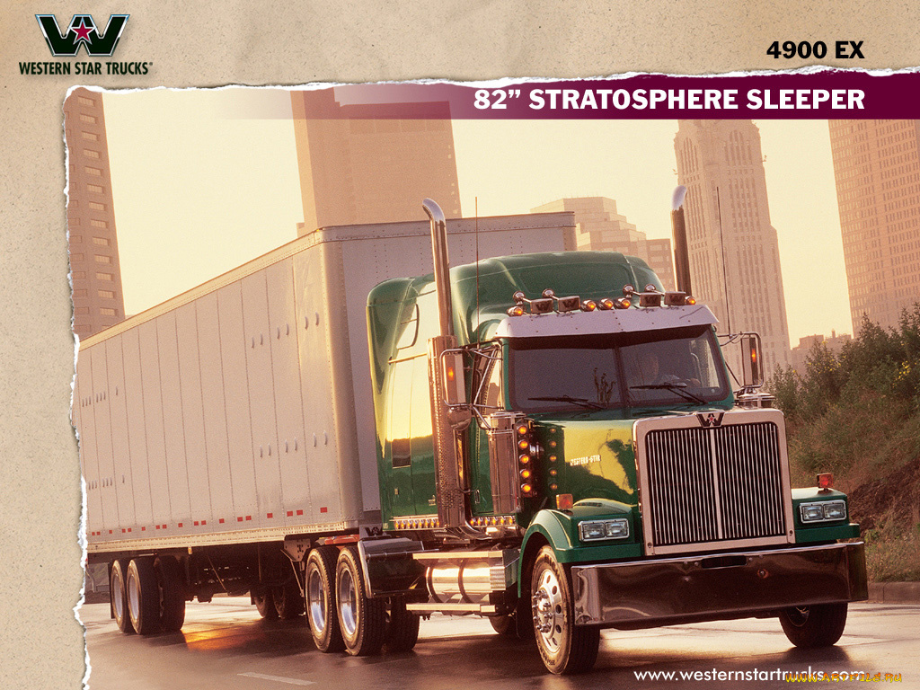 автомобили, western, star