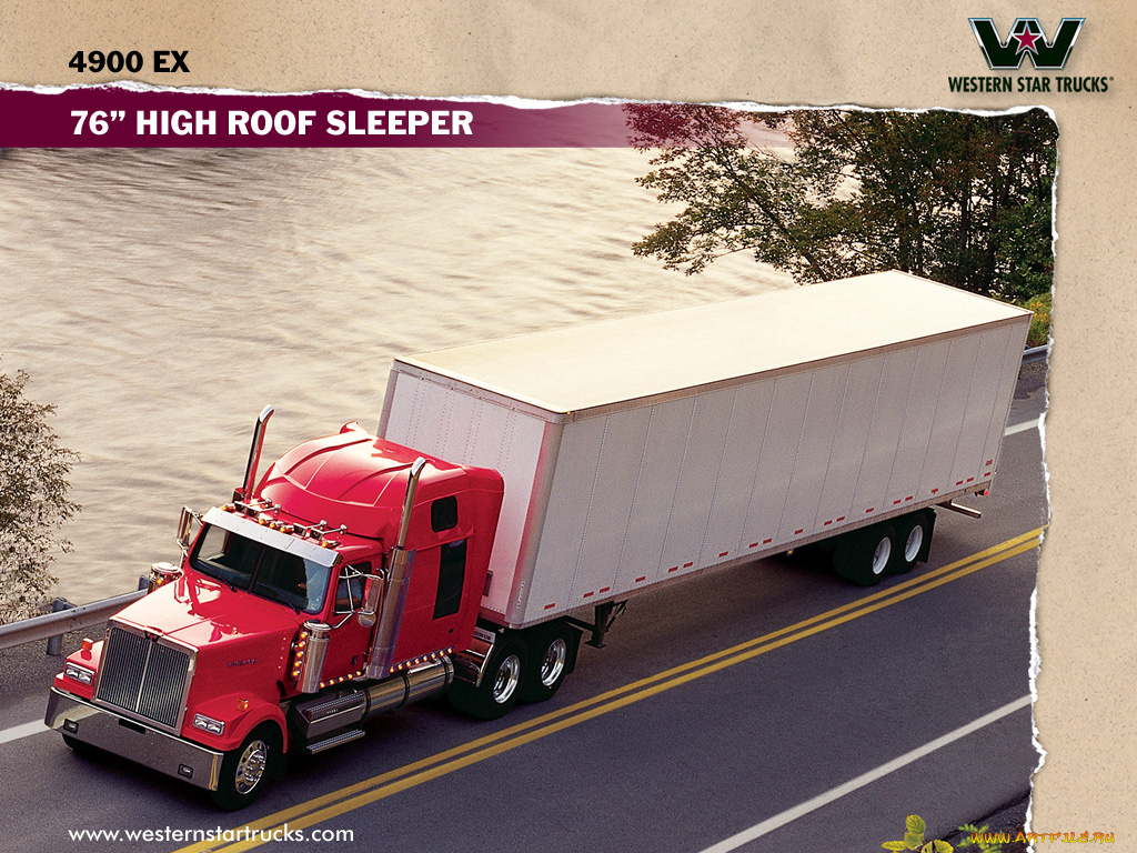 автомобили, western, star