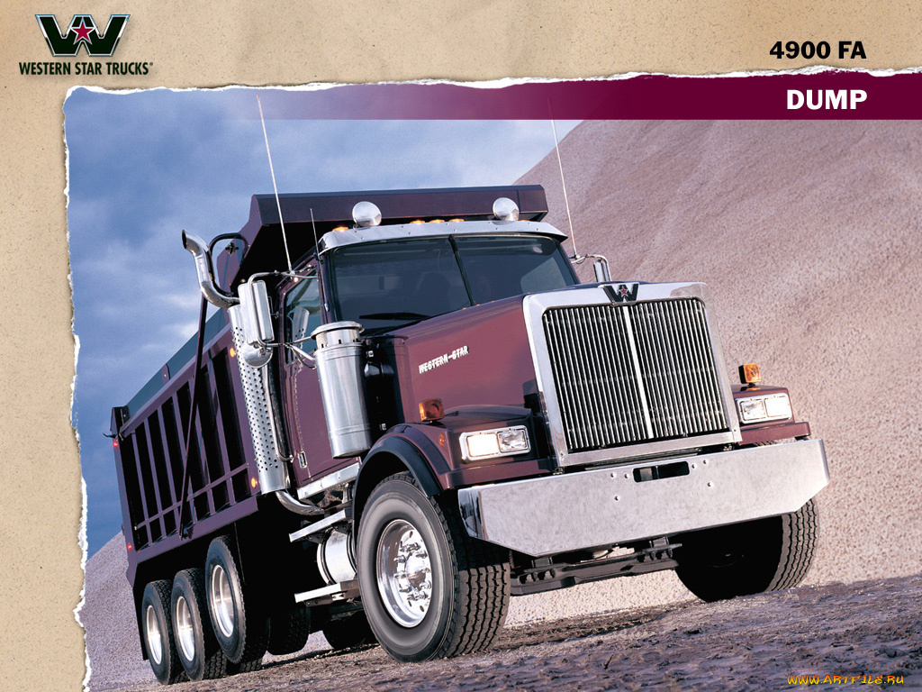 автомобили, western, star